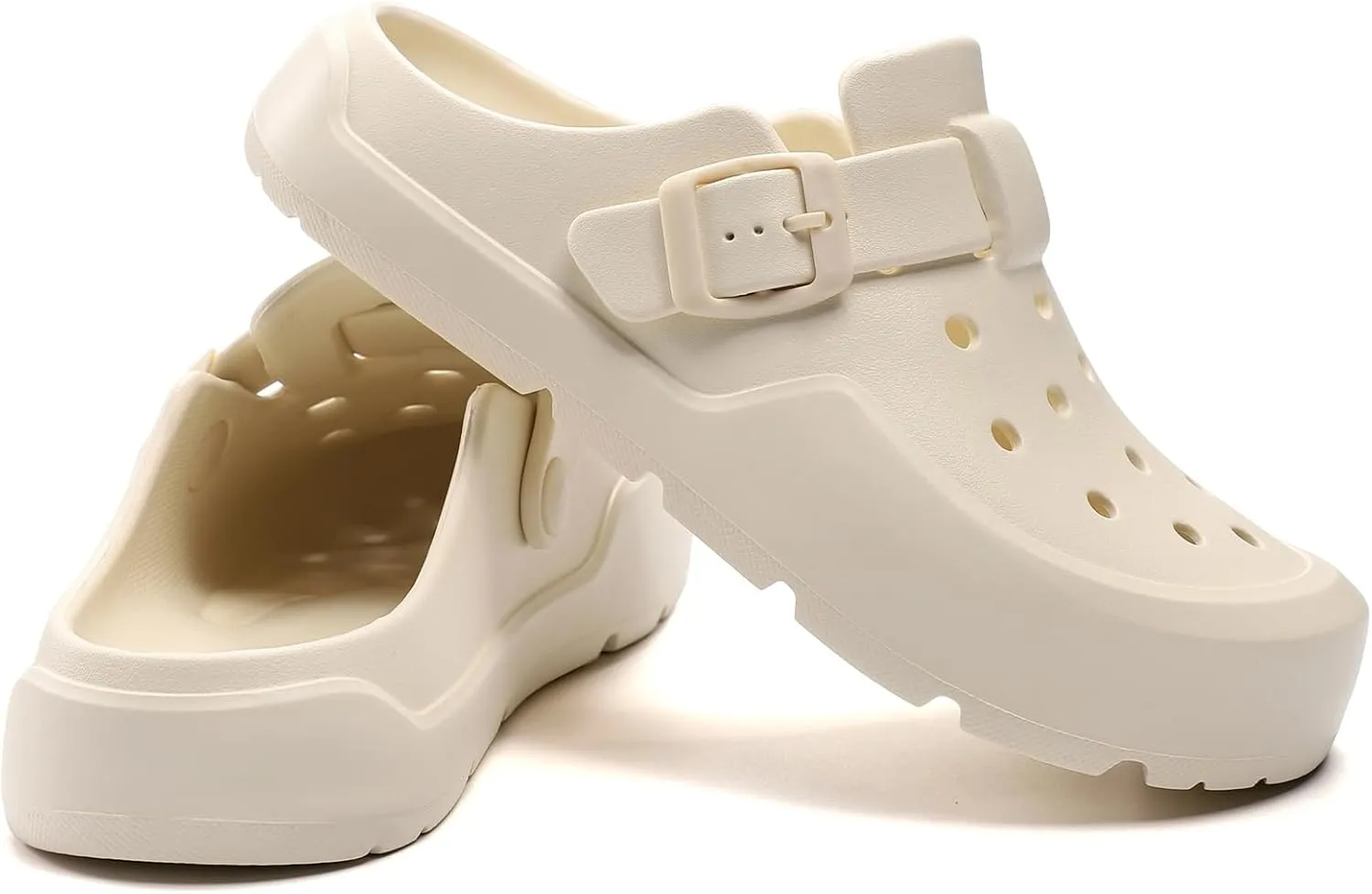 Clogs for Women Slide Sandals Comfortable Ease of Slip-On Clogs with Arch Support Slip Resistant Clog Sandals Recovery Pillow Slides