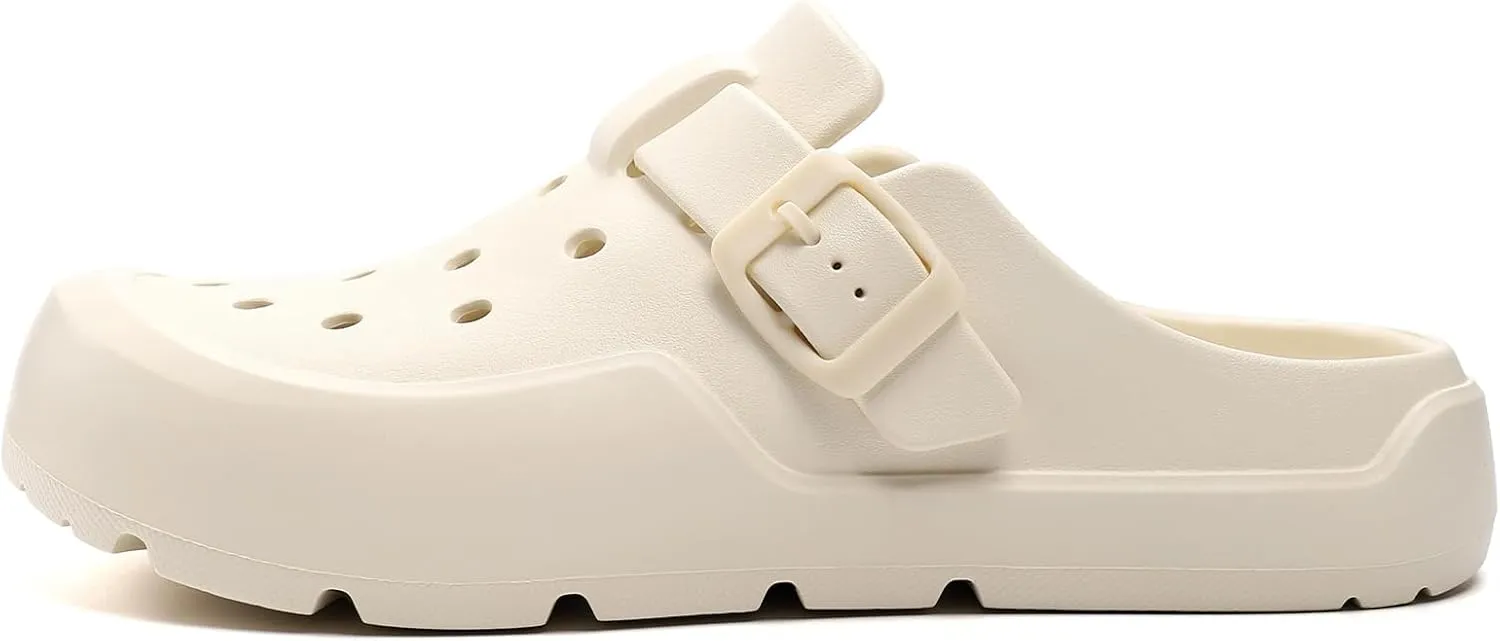 Clogs for Women Slide Sandals Comfortable Ease of Slip-On Clogs with Arch Support Slip Resistant Clog Sandals Recovery Pillow Slides