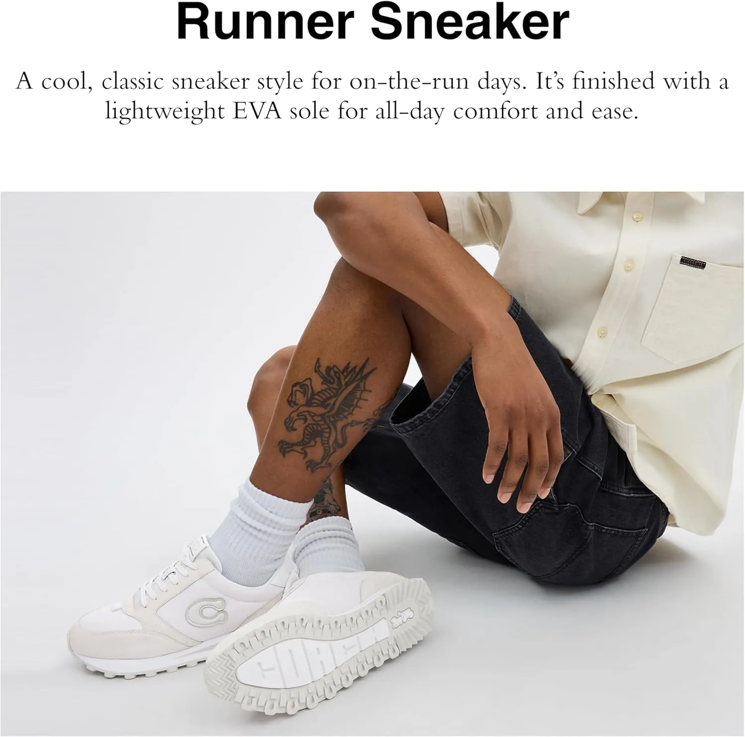 Coach Men's Runner Sneaker