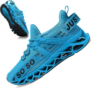 COKAFIL Mens Running Shoes Walking Athletic Blade Tennis Shoe