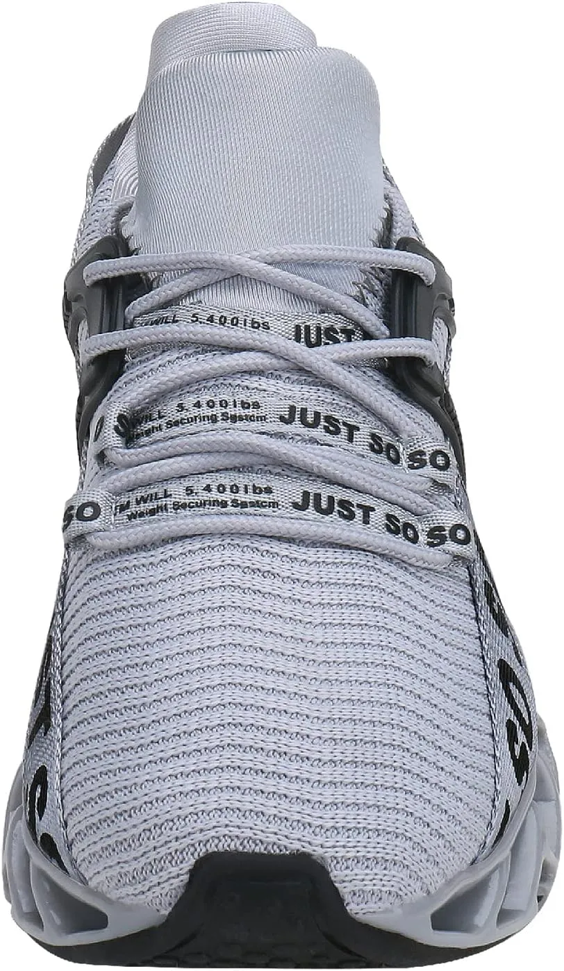 COKAFIL Mens Running Shoes Walking Athletic Blade Tennis Shoe