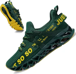COKAFIL Mens Running Shoes Walking Athletic Blade Tennis Shoe