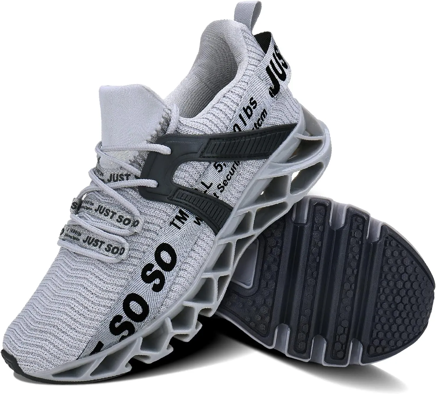 COKAFIL Mens Running Shoes Walking Athletic Blade Tennis Shoe