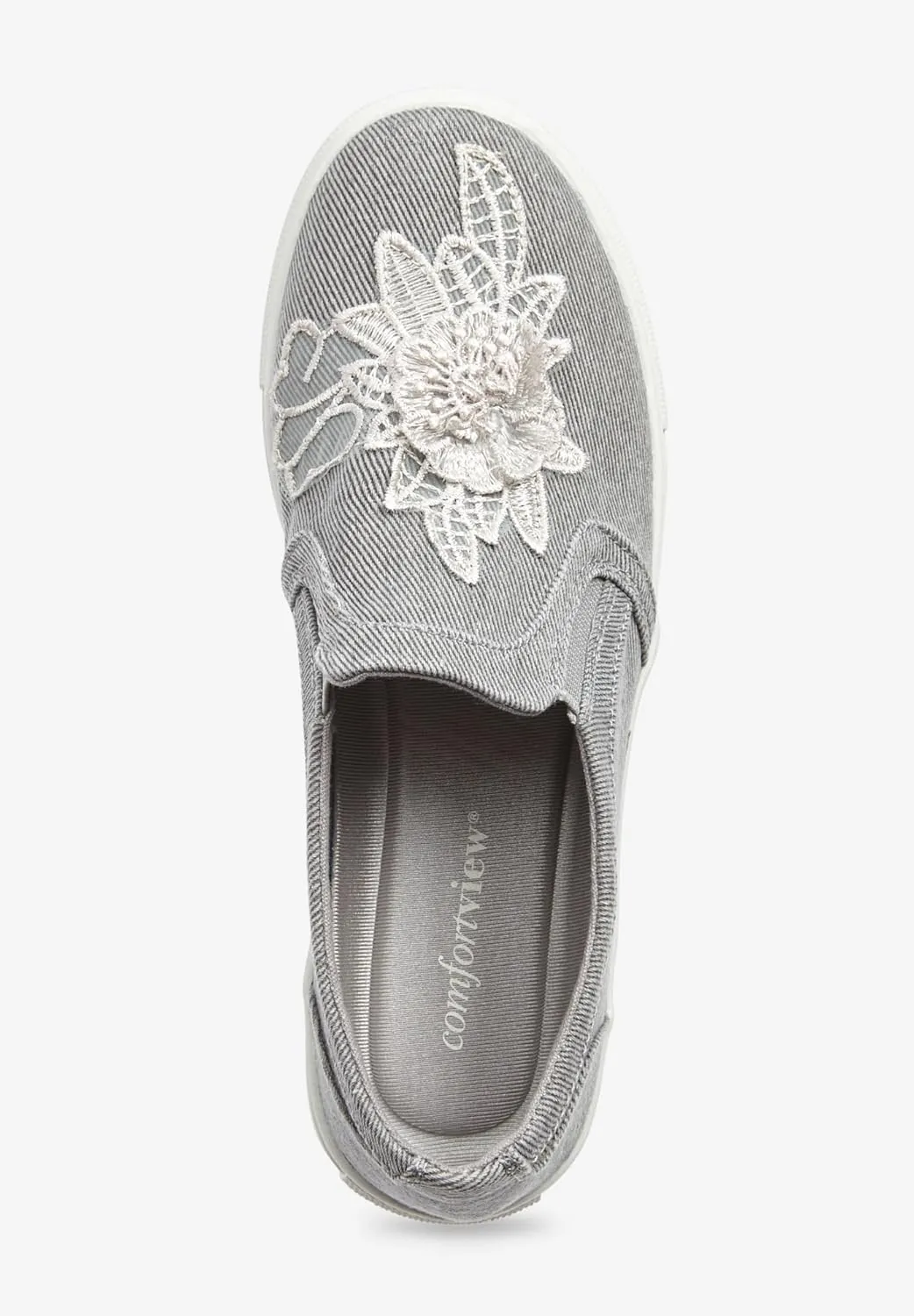 Comfortview Women's Wide Width The Skyla Sneaker