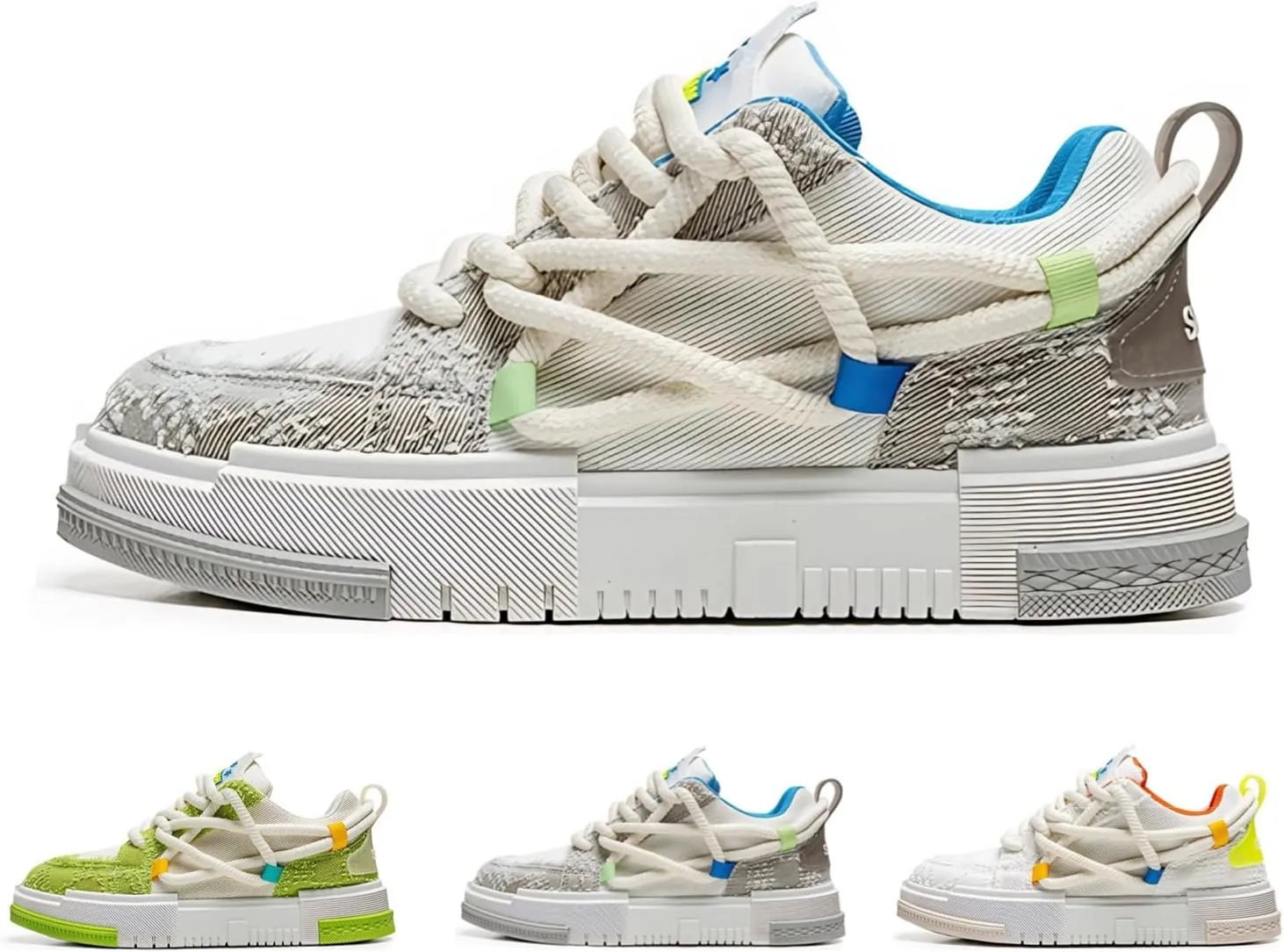 Cool Chunky Sneaker for Women Y2K Sporty Platform Sneakers Thick Sole Aesthetic Walking Shoes