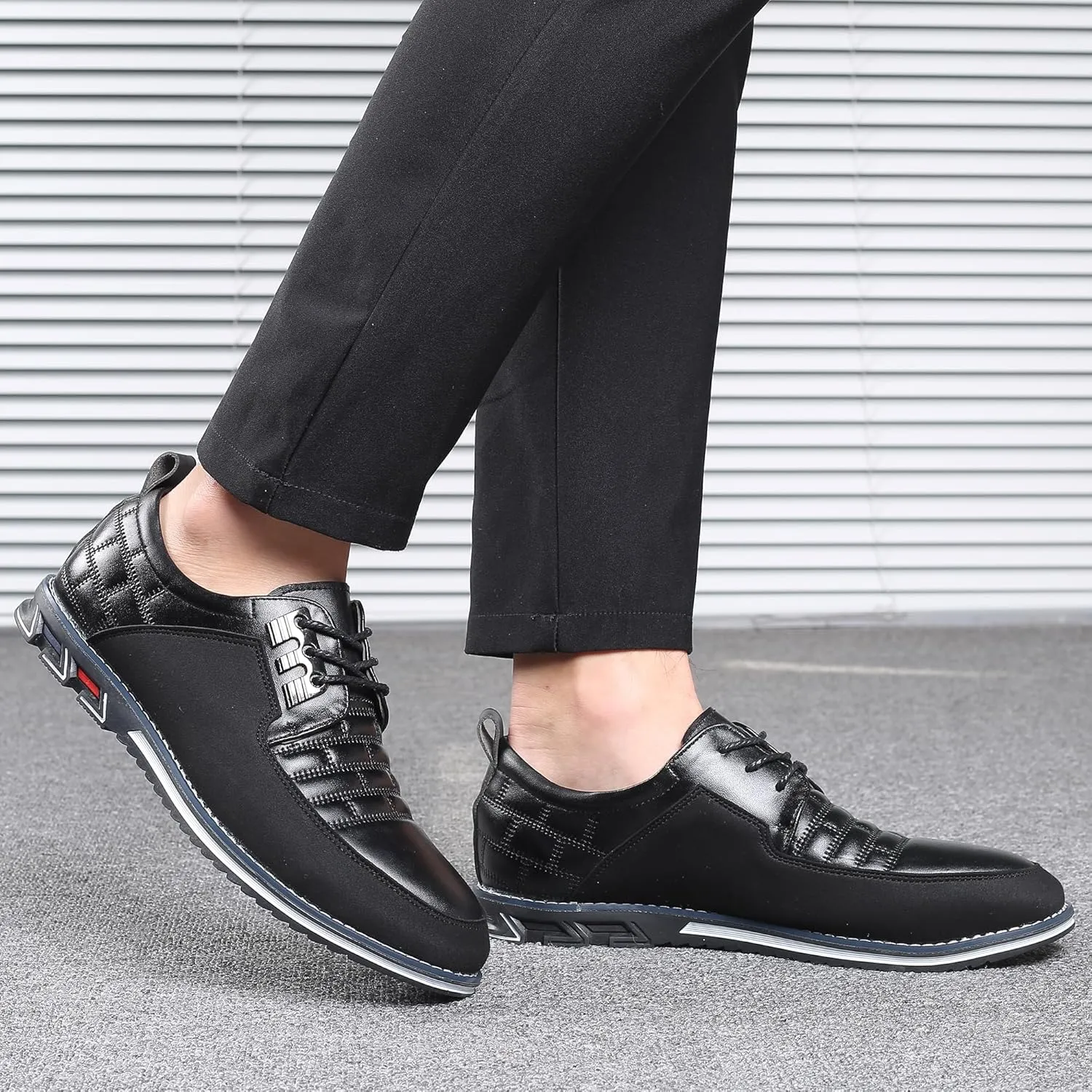 COSIDRAM Men Casual Shoes Fashion Business Luxury Dress Shoes Office Loafers Flats Sneakers for Male