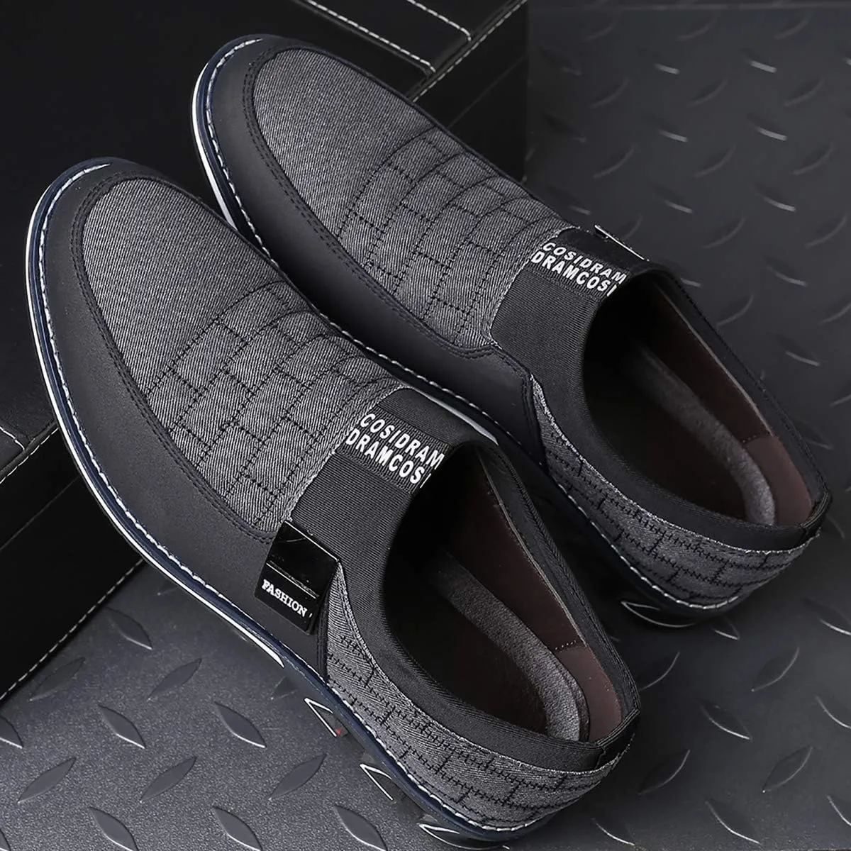 COSIDRAM Men Casual Shoes Fashion Business Luxury Dress Shoes Office Loafers Flats Sneakers for Male