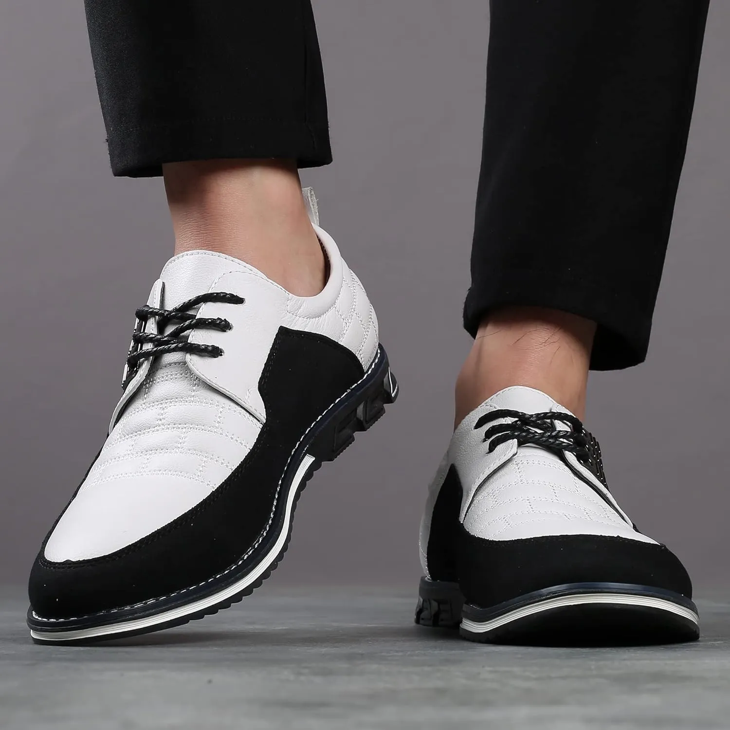 COSIDRAM Men Casual Shoes Fashion Business Luxury Dress Shoes Office Loafers Flats Sneakers for Male