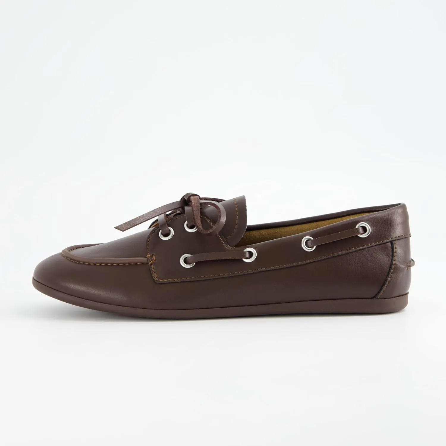 CUSHIONAIRE Anchor Lightweight Boat Shoes for Women | Slip-On Moccasin Loafers with Nautical Design | Wide Widths Available