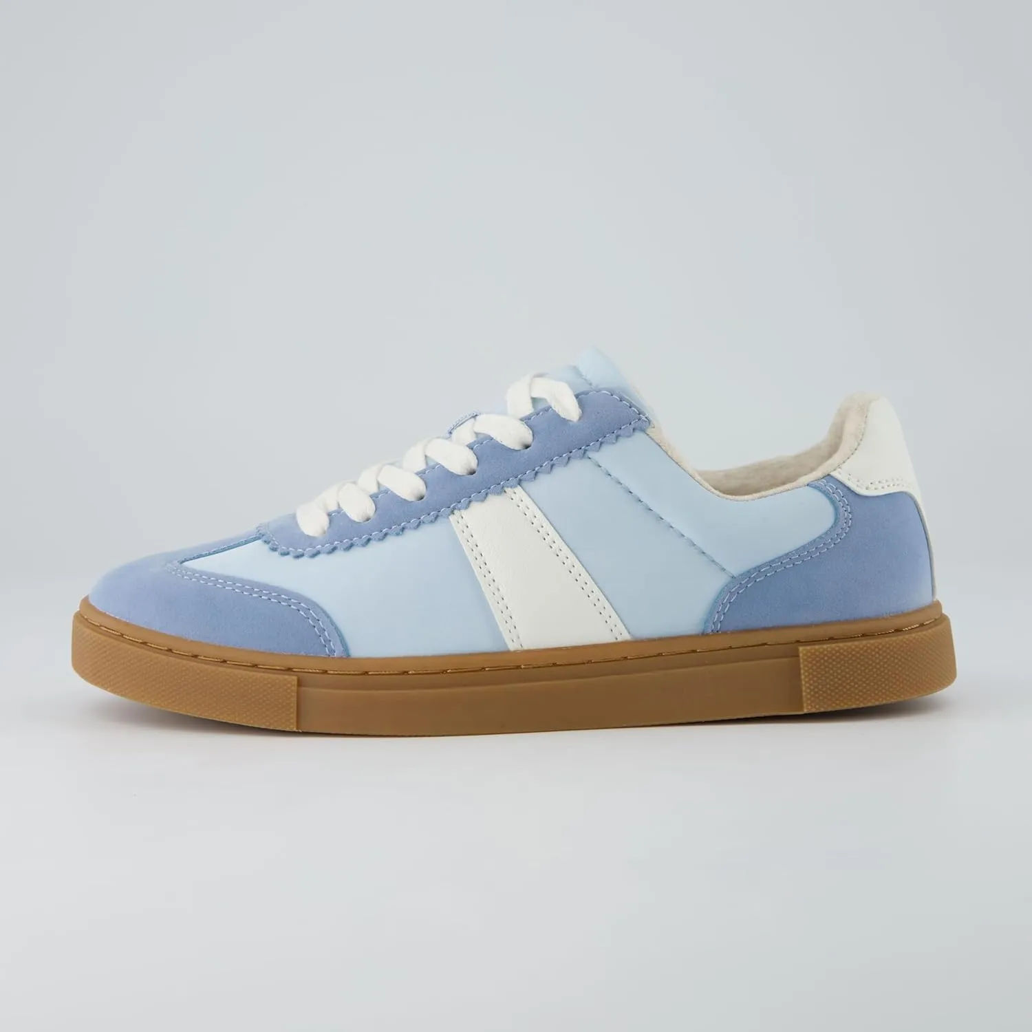 CUSHIONAIRE Women's Balance Lace Up Sneaker  Comfort Foam, Wide Widths Available