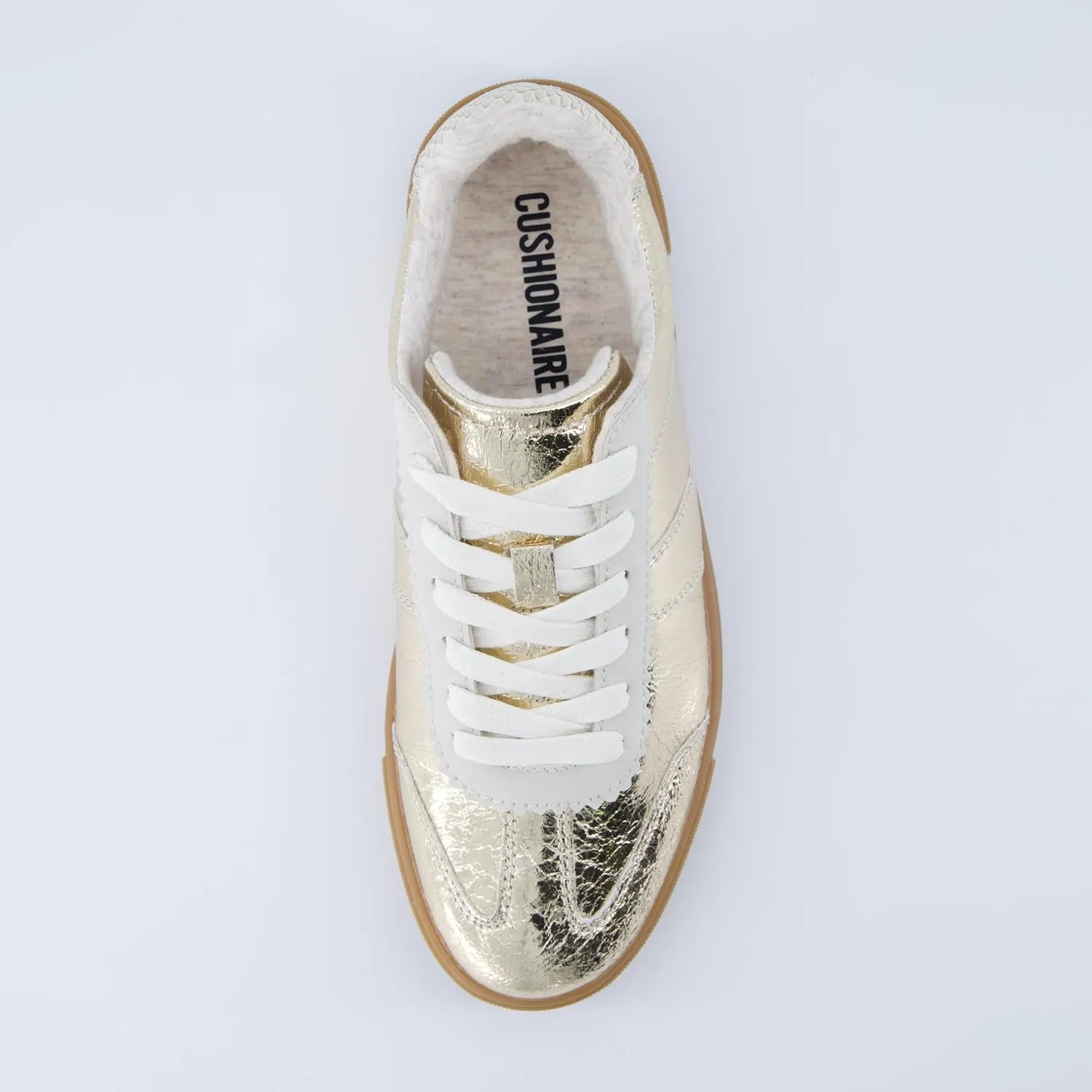 CUSHIONAIRE Women's Balance Lace Up Sneaker  Comfort Foam, Wide Widths Available