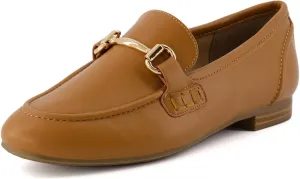 CUSHIONAIRE Women's York Slip on Loafer  Memory Foam, Wide Widths Available