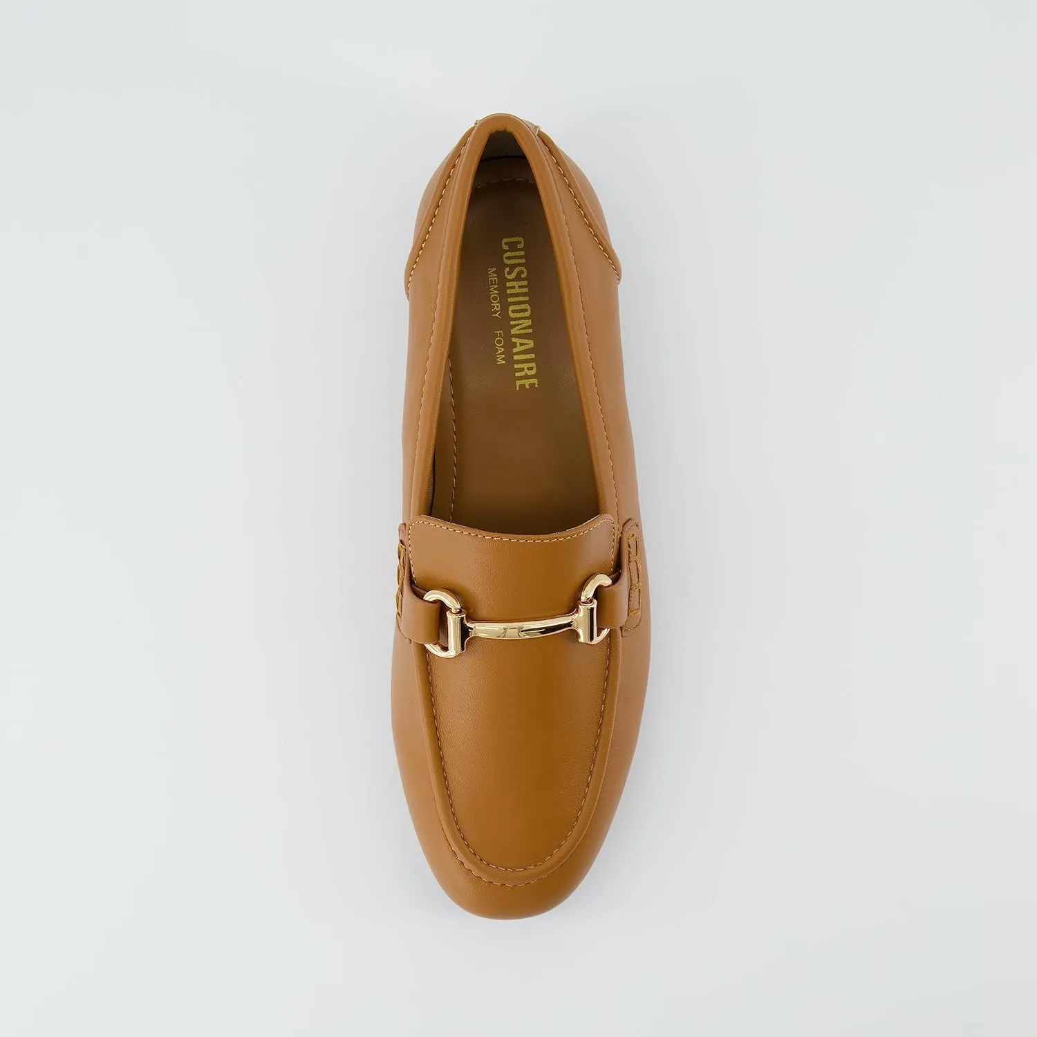 CUSHIONAIRE Women's York Slip on Loafer  Memory Foam, Wide Widths Available