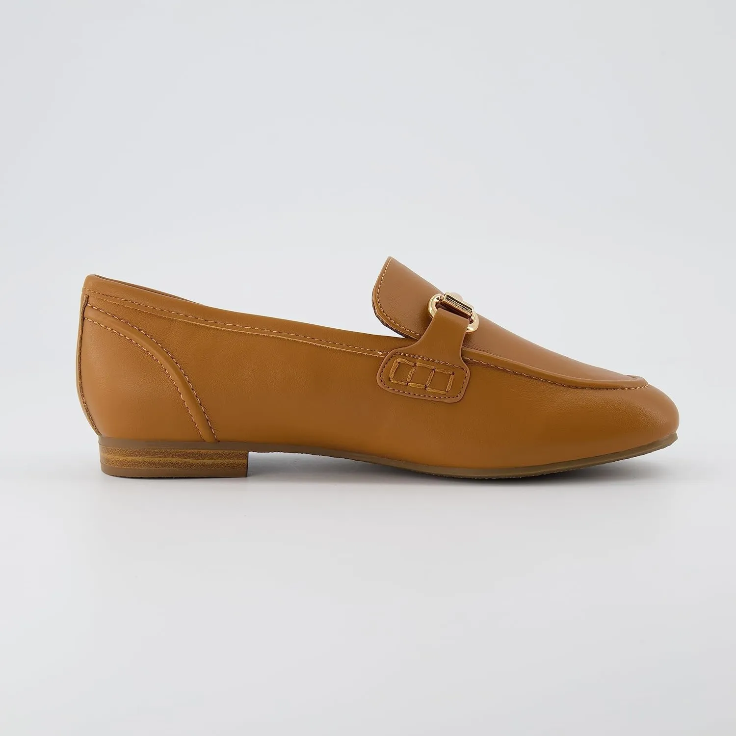 CUSHIONAIRE Women's York Slip on Loafer  Memory Foam, Wide Widths Available