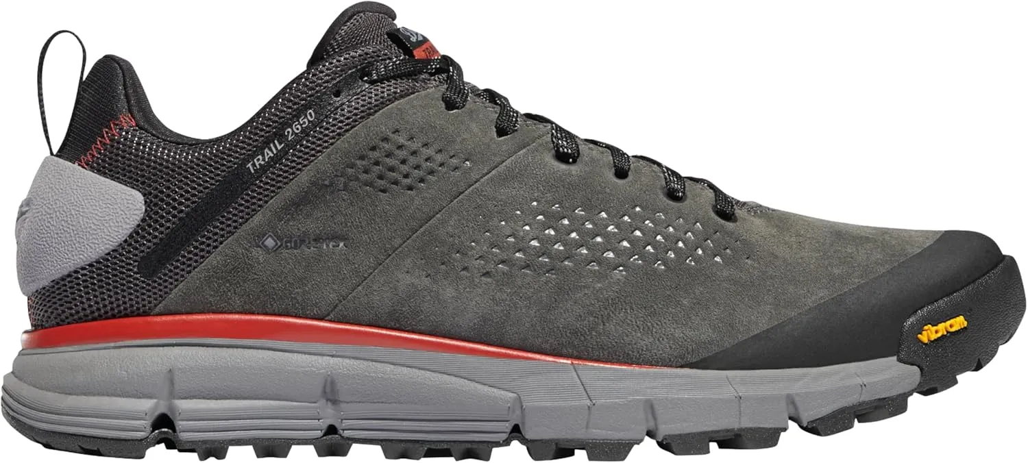 Danner Trail 2650 3” Hiking Shoes for Women - Durable Suede & Textile Upper with Breathable Mesh Lining, Ortholite Footbed & Vibram Traction Outsole