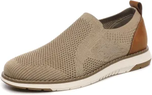 DECARSDZ Men's Loafers Casual Slip On Shoes Knit Mesh Fabric Shoe C021
