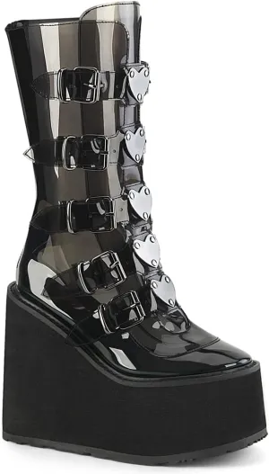 Demonia Women's Swing-230C Knee-high Boots