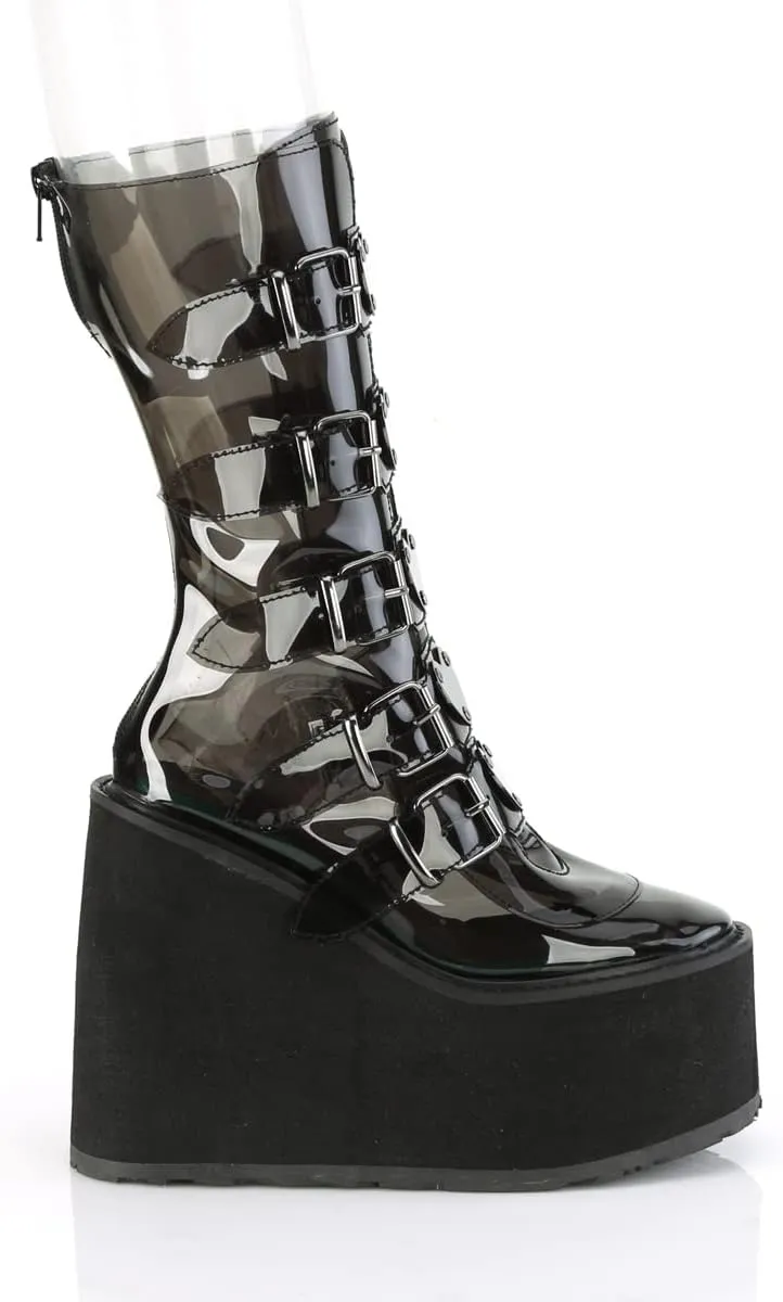 Demonia Women's Swing-230C Knee-high Boots