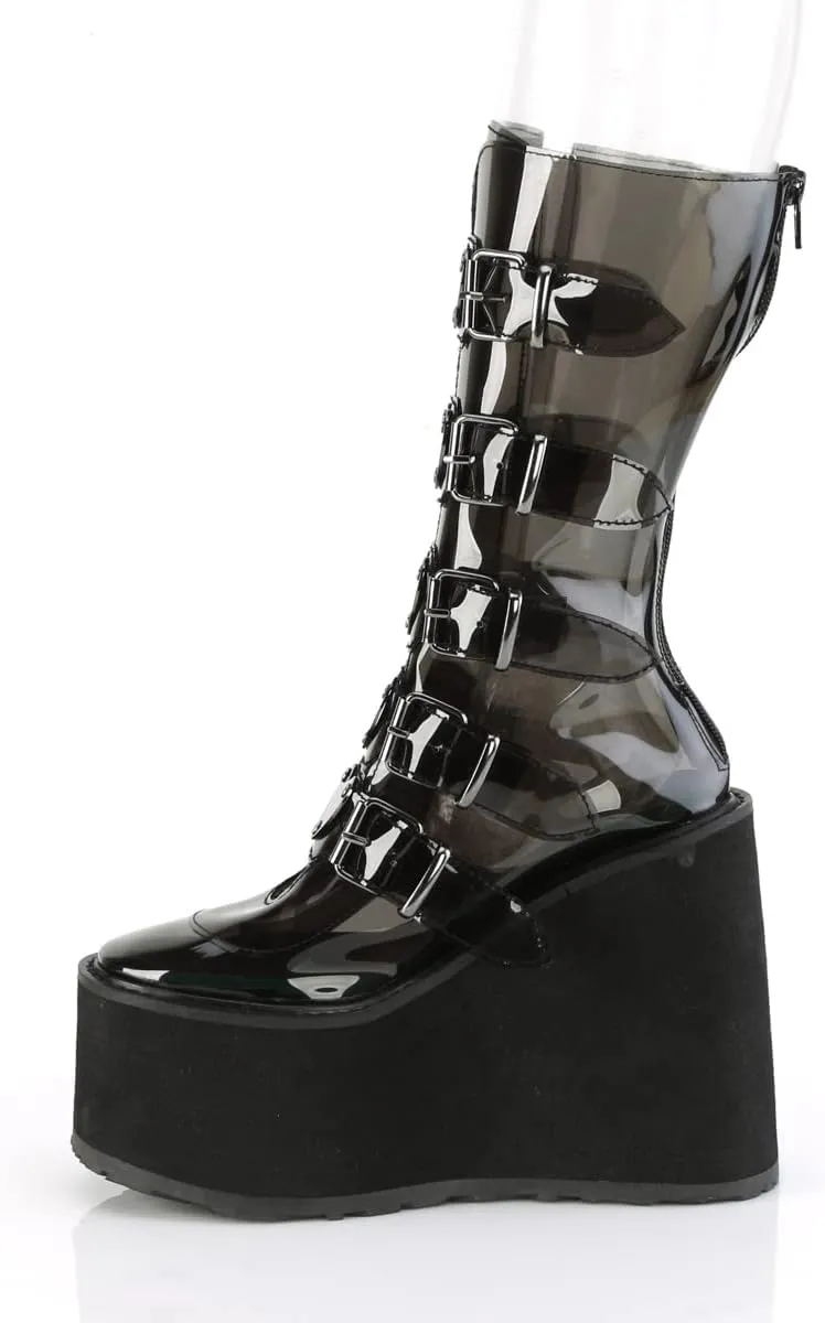 Demonia Women's Swing-230C Knee-high Boots