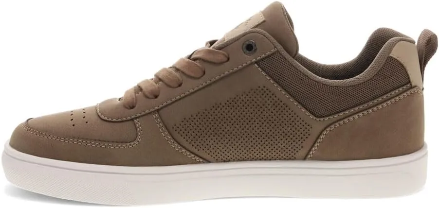 DOCKERS Mens Landon Synthetic Leather Casual Lace Up Sneaker Shoe