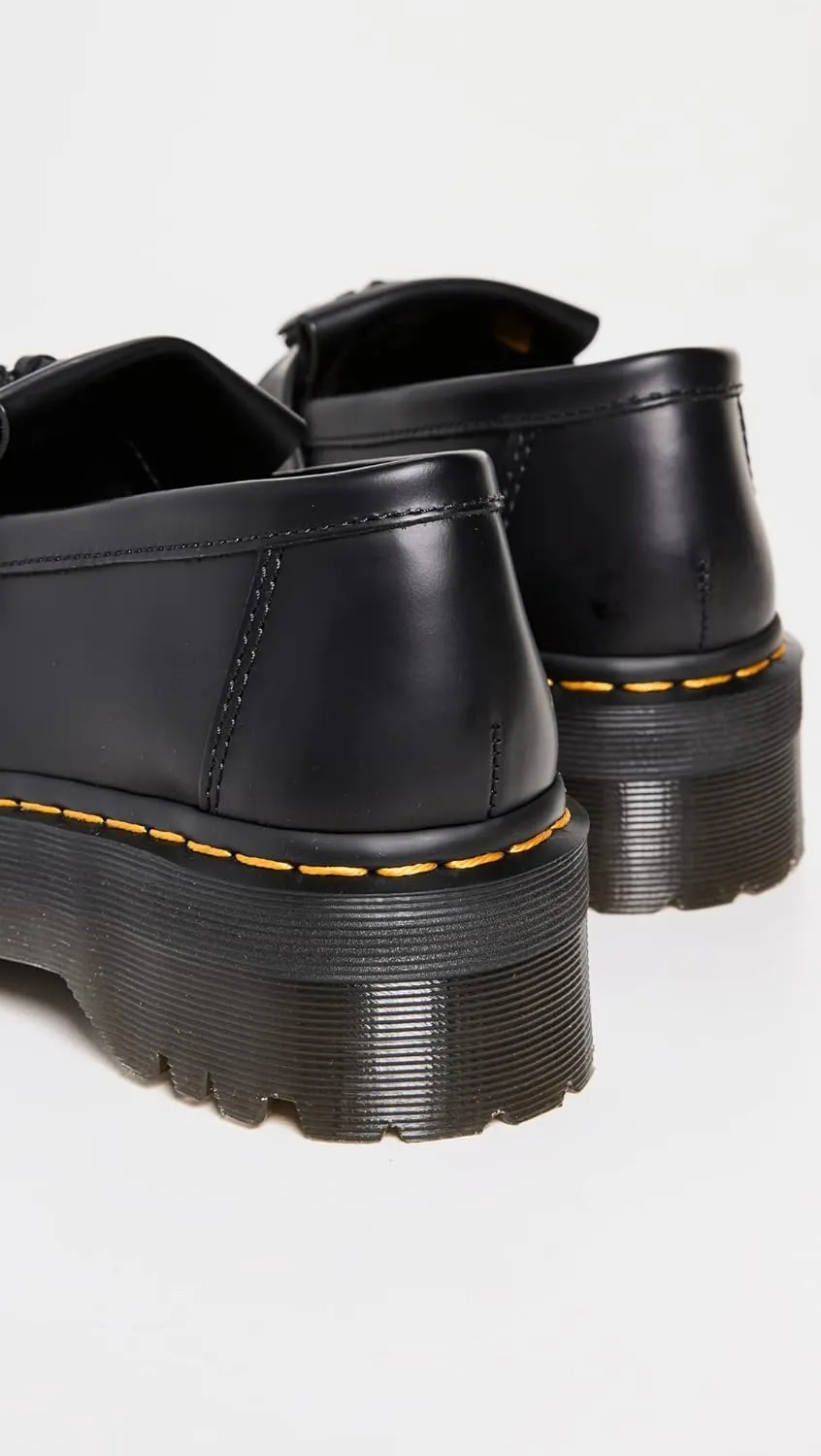 Dr. Martens Unisex Adrian Quad Leather Platform Loafers