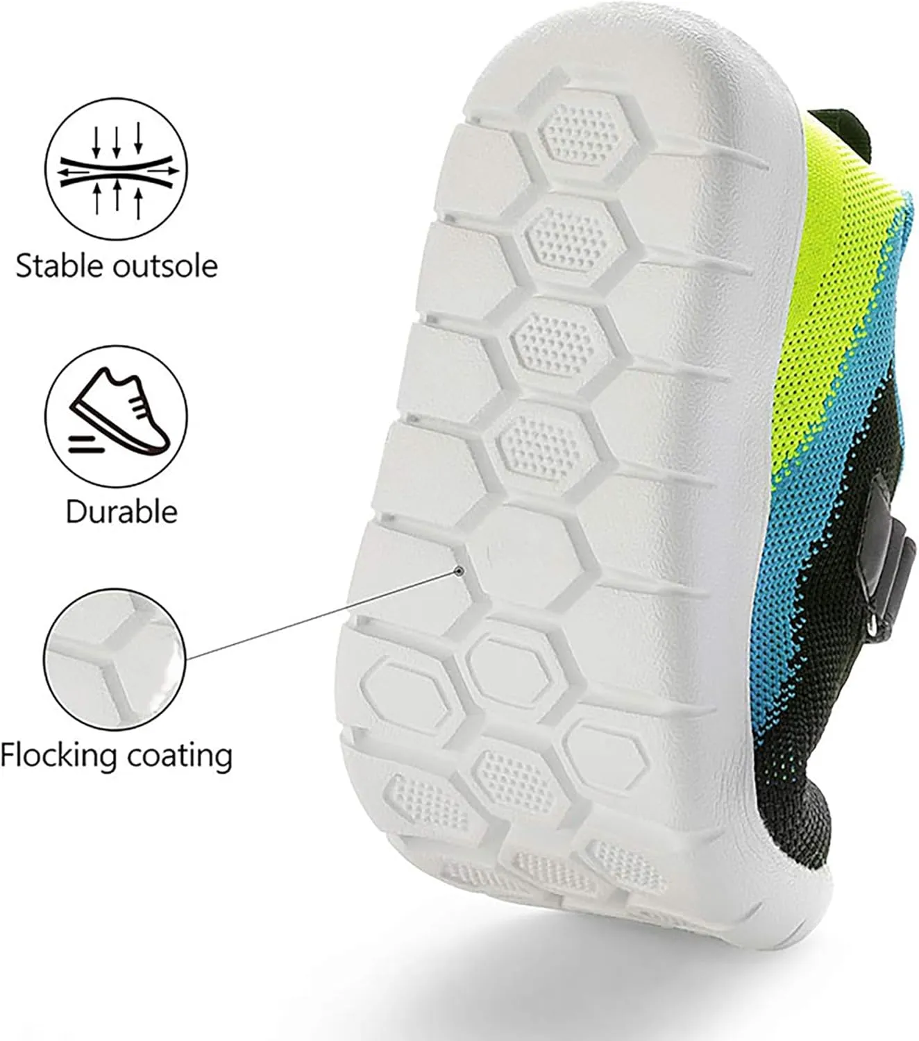 DREAM PAIRS Boys Girls Shoes Kids Tennis EZ-Ons MagicZips Athletic Running Walking Barefoot Zero Drop Sneakers