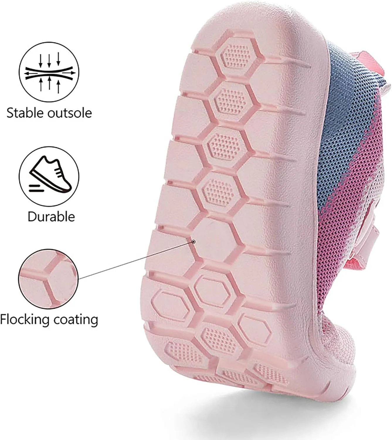 DREAM PAIRS Boys Girls Shoes Kids Tennis EZ-Ons MagicZips Athletic Running Walking Barefoot Zero Drop Sneakers