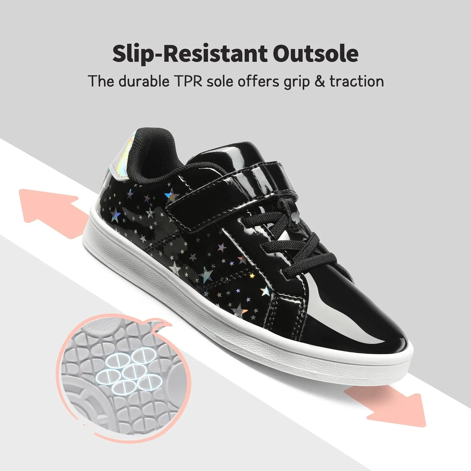 DREAM PAIRS Girls Boys Sneakers Tennis School Shoes Casual Walking Storybook Footwear for Little/Big Kids