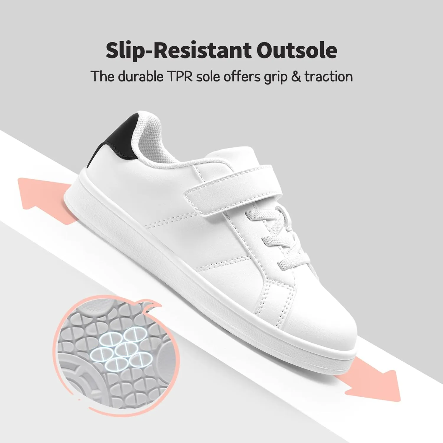 DREAM PAIRS Girls Boys Sneakers Tennis School Shoes Casual Walking Storybook Footwear for Little/Big Kids