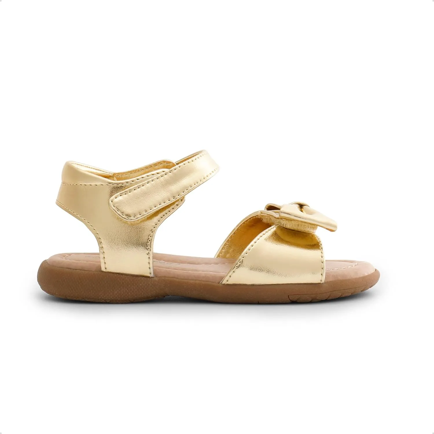 DREAM PAIRS Girls Sandals Fashion Bow Summer Shoes for Toddler/Little Kid