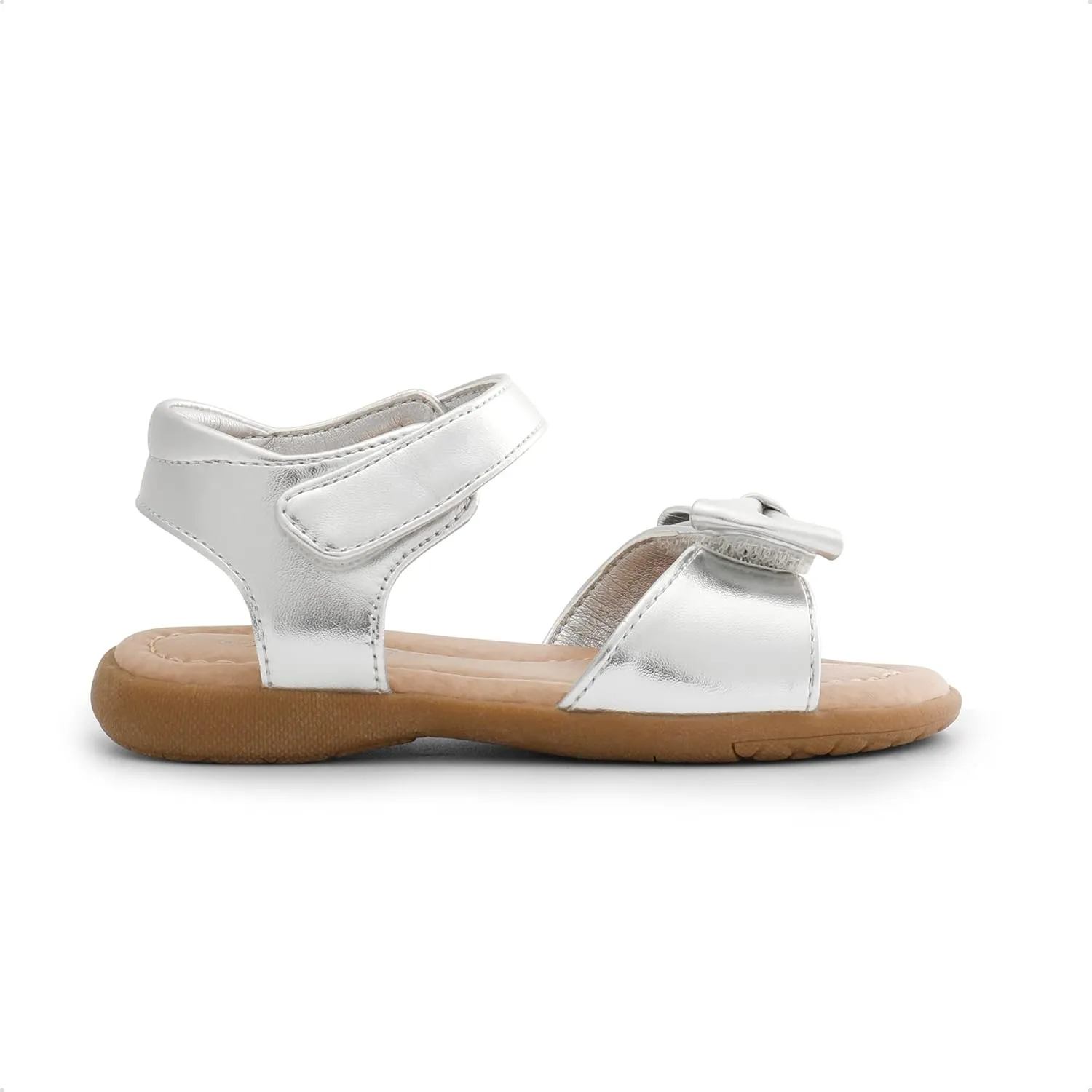 DREAM PAIRS Girls Sandals Fashion Bow Summer Shoes for Toddler/Little Kid