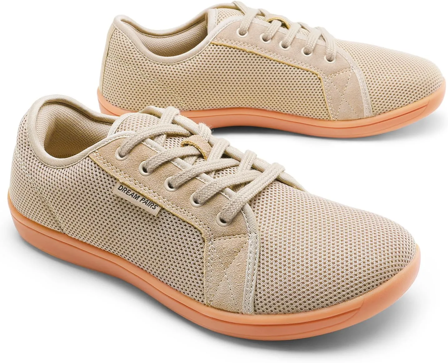 DREAM PAIRS Women's Barefoot Walking Wide Toe Box Zero Drop Minimalist Sneakers Non Slip Breathable Comfortable Lightweight Walking Shoes