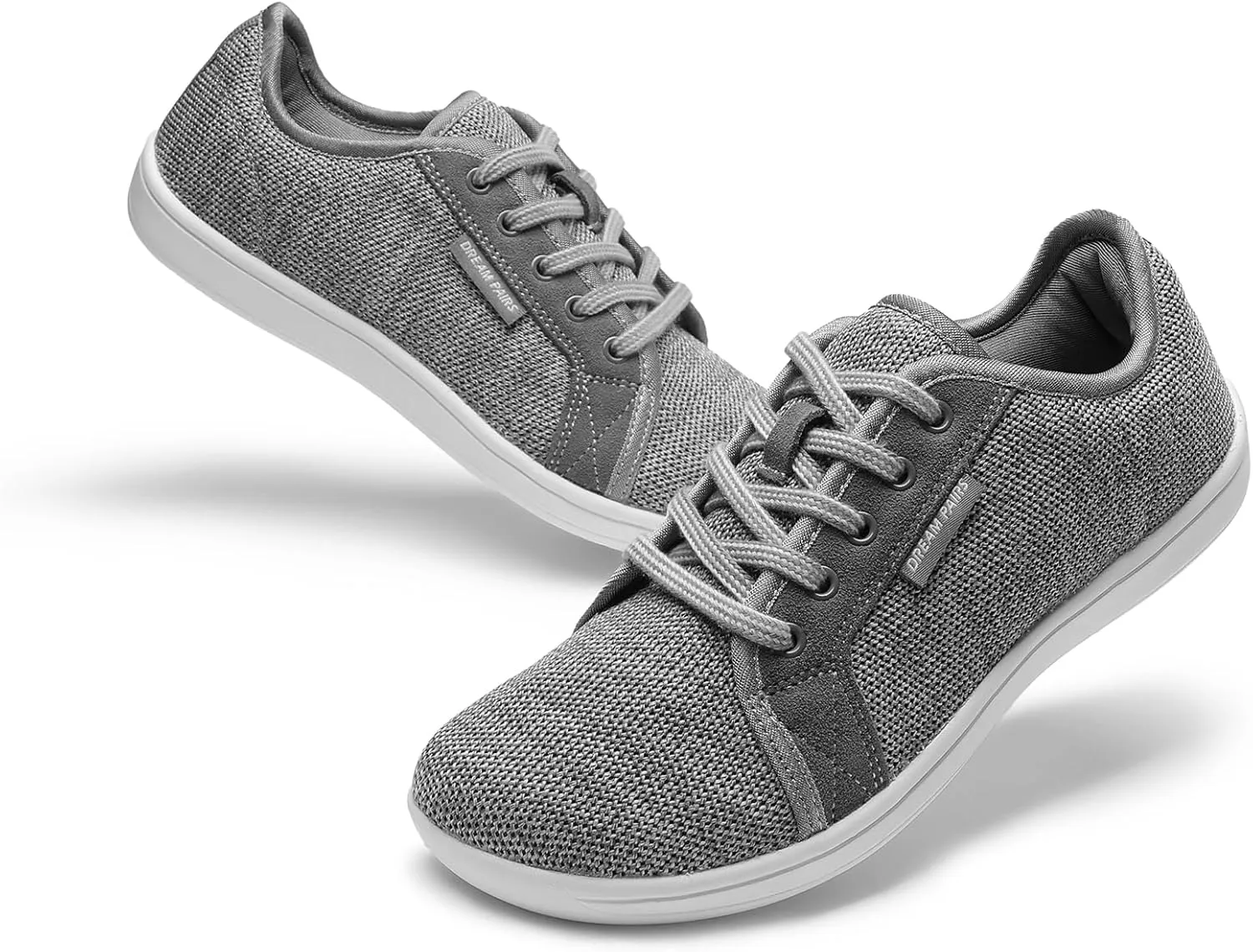 DREAM PAIRS Women's Barefoot Walking Wide Toe Box Zero Drop Minimalist Sneakers Non Slip Breathable Comfortable Lightweight Walking Shoes