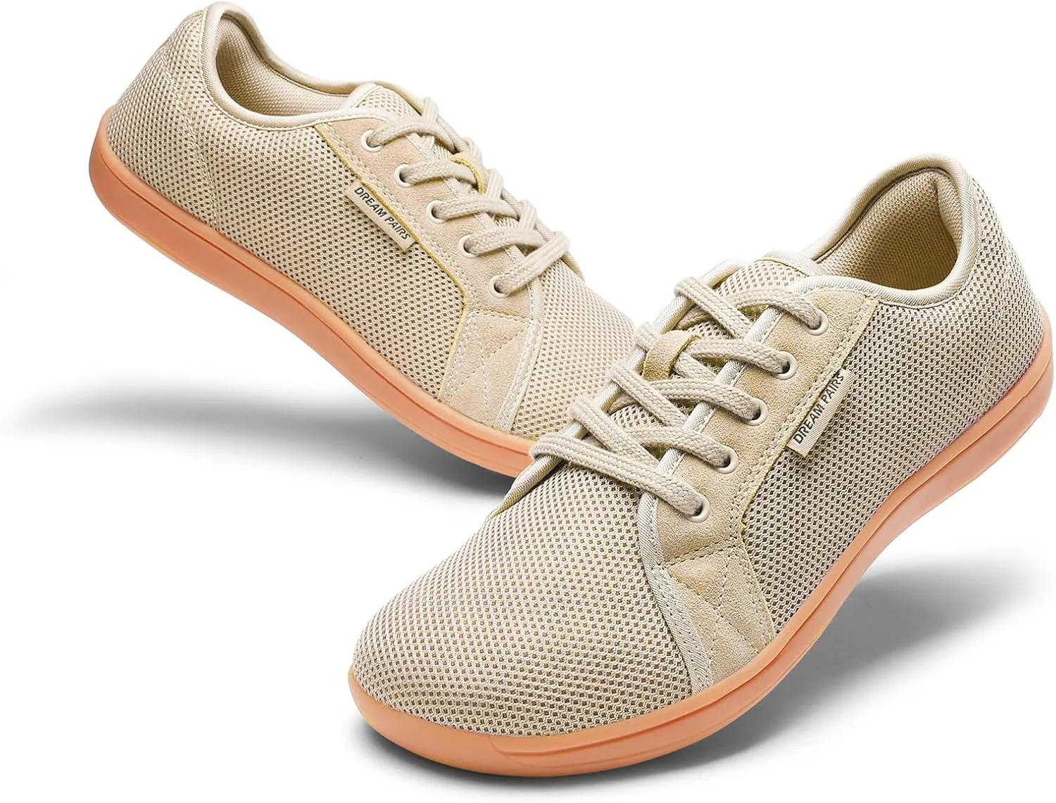 DREAM PAIRS Women's Barefoot Walking Wide Toe Box Zero Drop Minimalist Sneakers Non Slip Breathable Comfortable Lightweight Walking Shoes