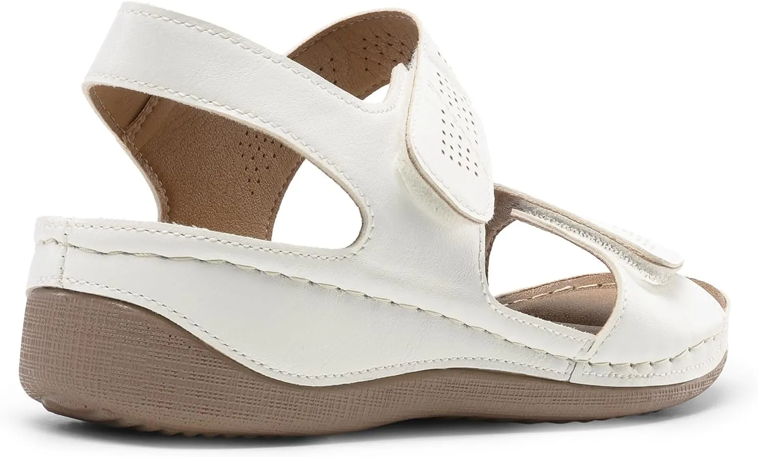 DREAM PAIRS Women's Comfortable Dressy Flats Sandals Open Toe One Band Casual Walking Sandals for Summer