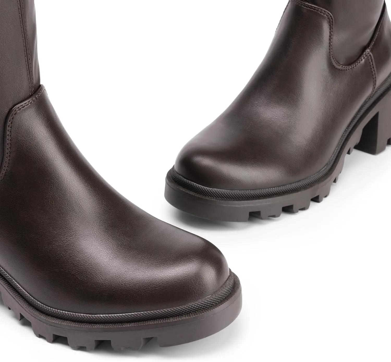 DREAM PAIRS Women's Knee High Boots, Platform Over The Knee High Chunky Heel Fashion Boots for Women