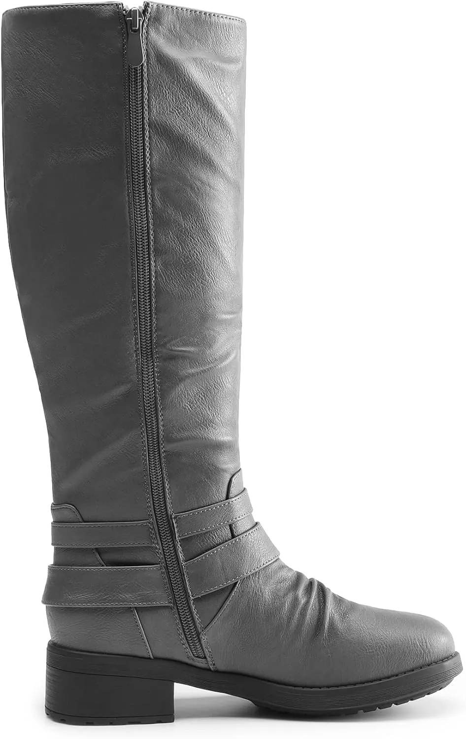 DREAM PAIRS Women's Knee High Riding Boots Wide Calf