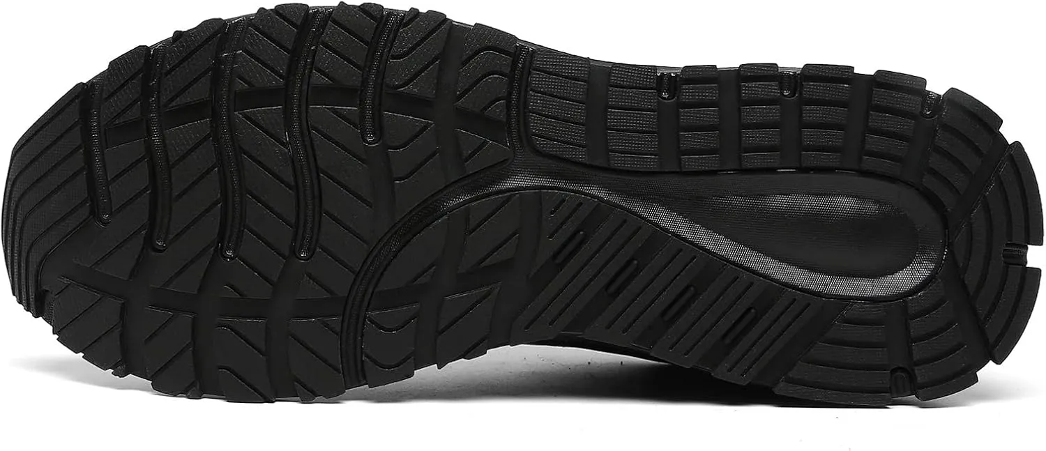 DUORO Mens Walking Shoes Lightweight Breathable Athletic Running Shoes Comfortable Sneakers Trail Running Shoes for Men