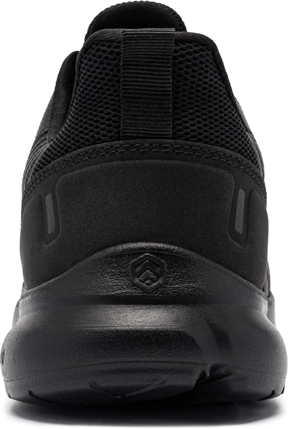 DYKHMATE Steel Toe Wide Shoes for Men Women Lightweight Safety Sneakers Fashion Work Shoes Comfortable Breathable Safety Toe Slip on Tennis Shoes