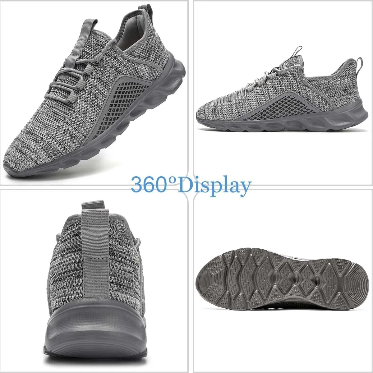 EGMPDA Womens Walking Shoes Slip On Tennis Athletic Runnings Sneakers Casual Fashion Lightweight for Work Travel Gym Sports