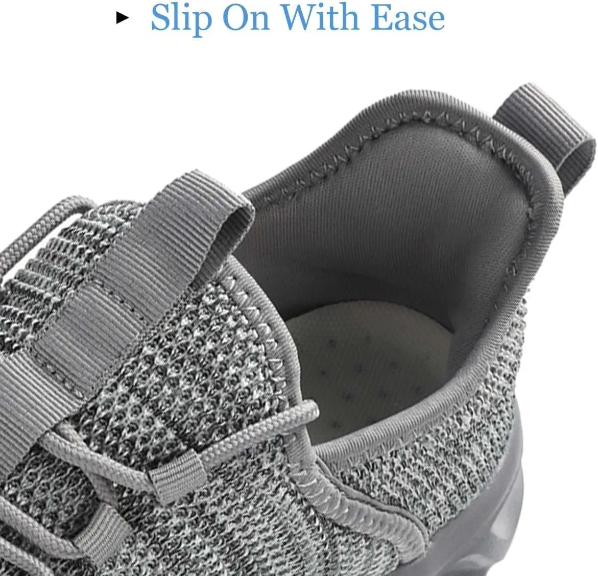 EGMPDA Womens Walking Shoes Slip On Tennis Athletic Runnings Sneakers Casual Fashion Lightweight for Work Travel Gym Sports
