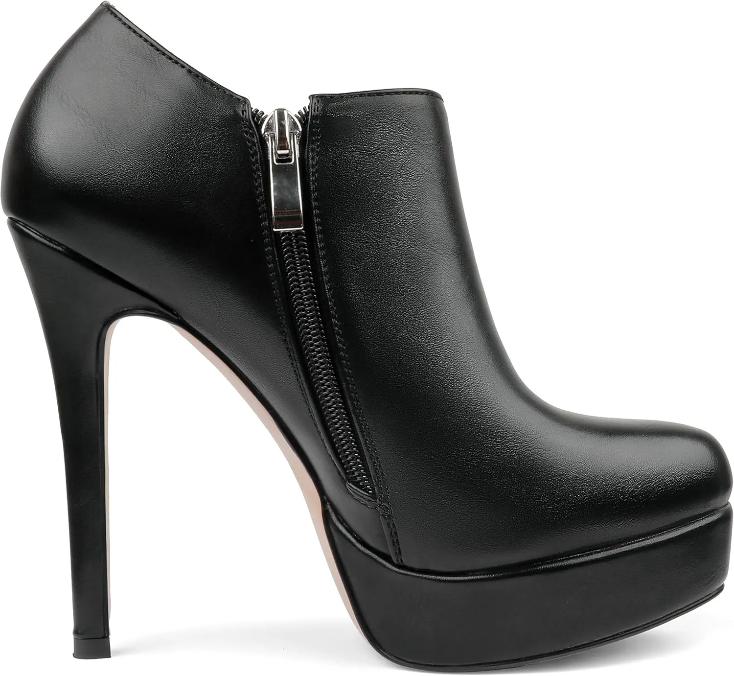 Eithy Women's Ankle Boots High Heels Platforms Shoes Pointy Toe Sexy Spring Boots