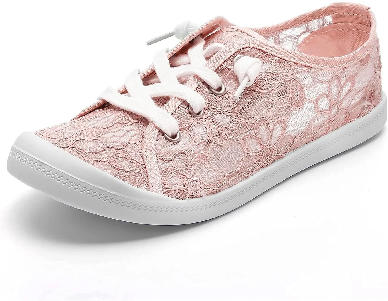 Fashion Platform Sneakers for Women Classic Low Top Canvas Shoes Lightweight Low Heels Slip On Flats Walking Shoes Comfortable Chunky Bottom Outdoor Running Sports Shoes for Girls