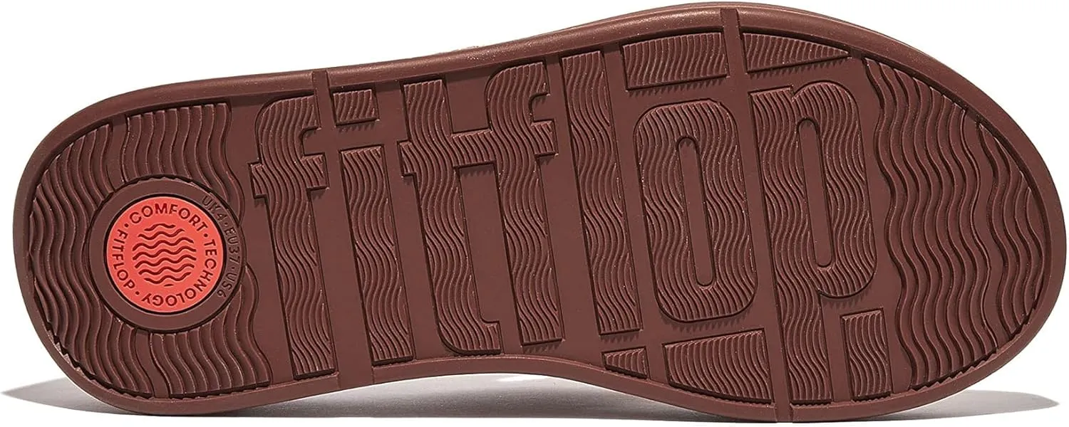 FitFlop Women's F-Mode Crochet Flatform Toe-Post Sandals