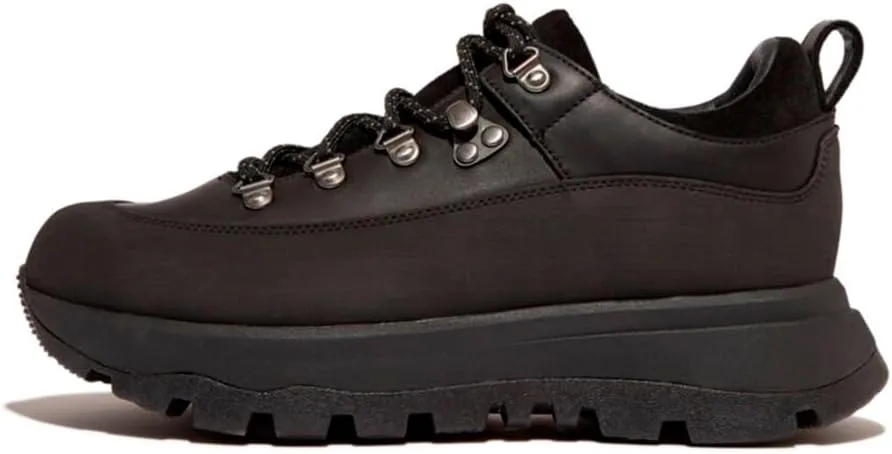 FitFlop Women's Neo D Hyker Waterproof Leather Sneakers
