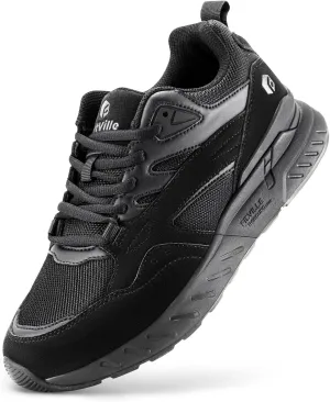 FitVille Extra Wide Walking Shoes Women Wide Width Workout Sneakers with Arch Support for Flat Feet Heel Pain Relief - Rebound Core V9