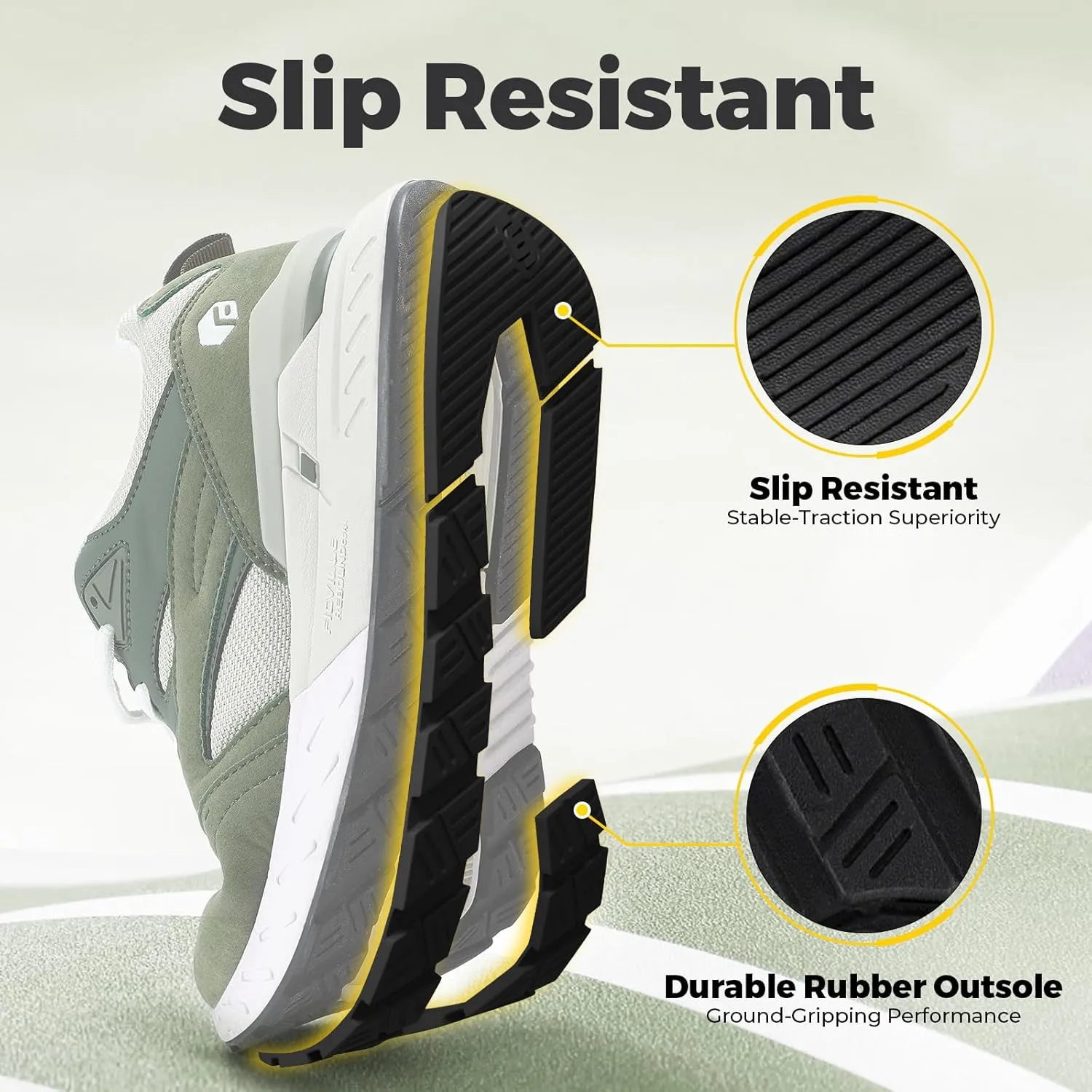 FitVille Extra Wide Walking Shoes Women Wide Width Workout Sneakers with Arch Support for Flat Feet Heel Pain Relief - Rebound Core V9