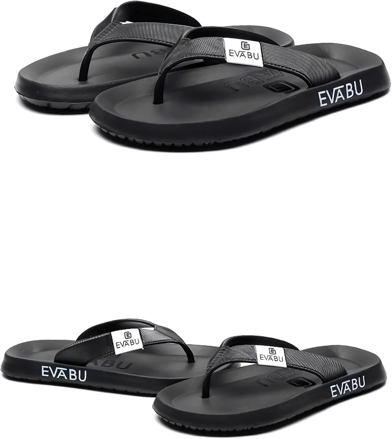 Flip Flops For Man Comfortable Waterproof Beach Sandals - Non-Slip Slippers