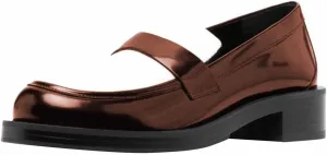 FOWT Women Classic Round Toe Block Low Heel Loafers Slip on Comfy Office Casual Daily Shoes Size 4-16 US