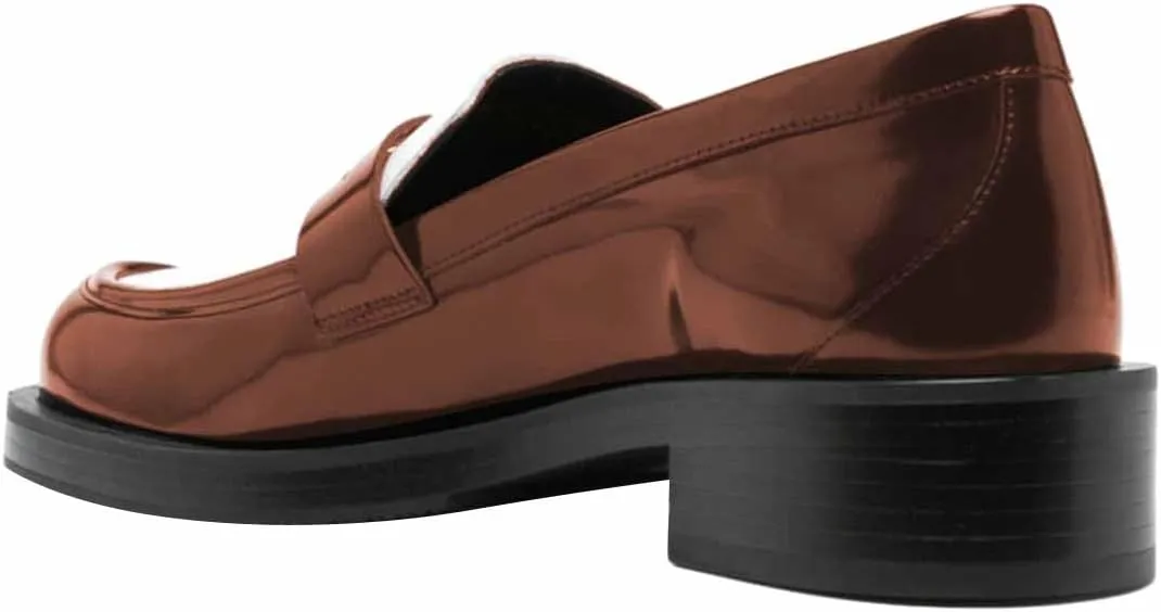 FOWT Women Classic Round Toe Block Low Heel Loafers Slip on Comfy Office Casual Daily Shoes Size 4-16 US